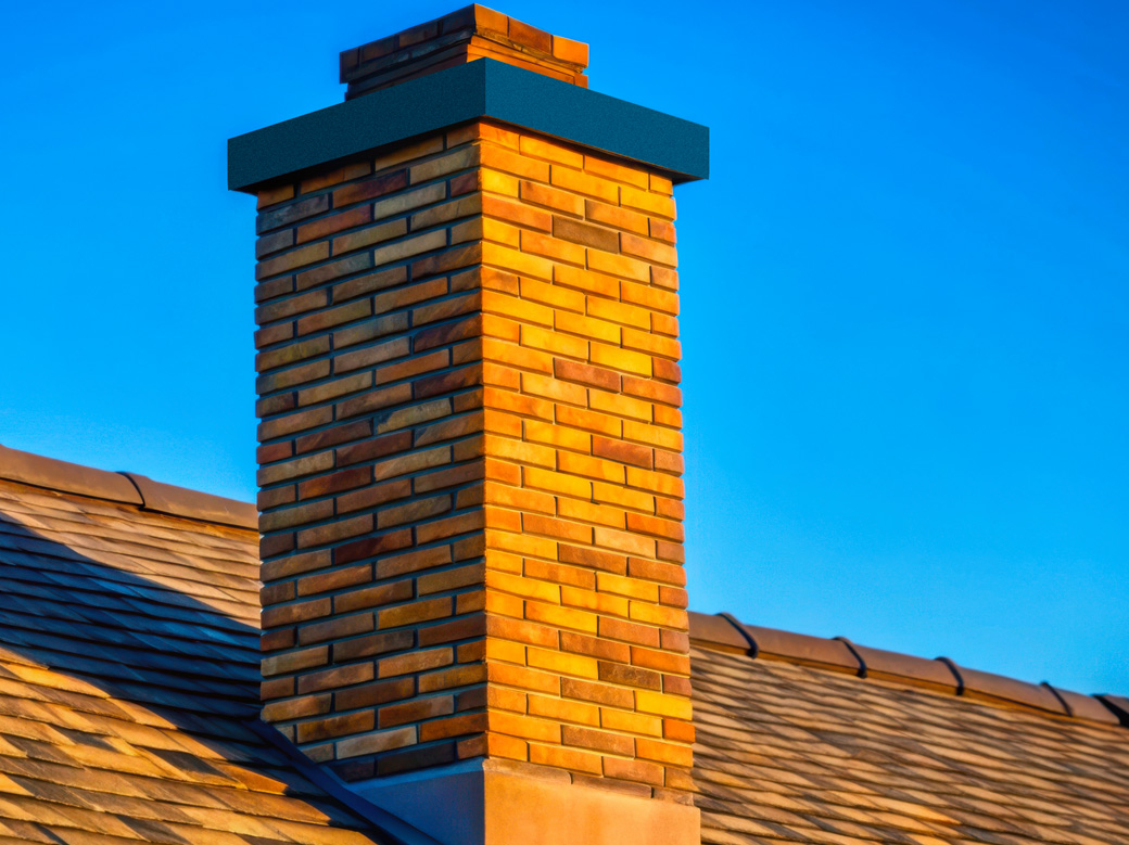chimney brick repair and rebuild