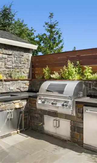 outdoor kitchen installation Long Island
