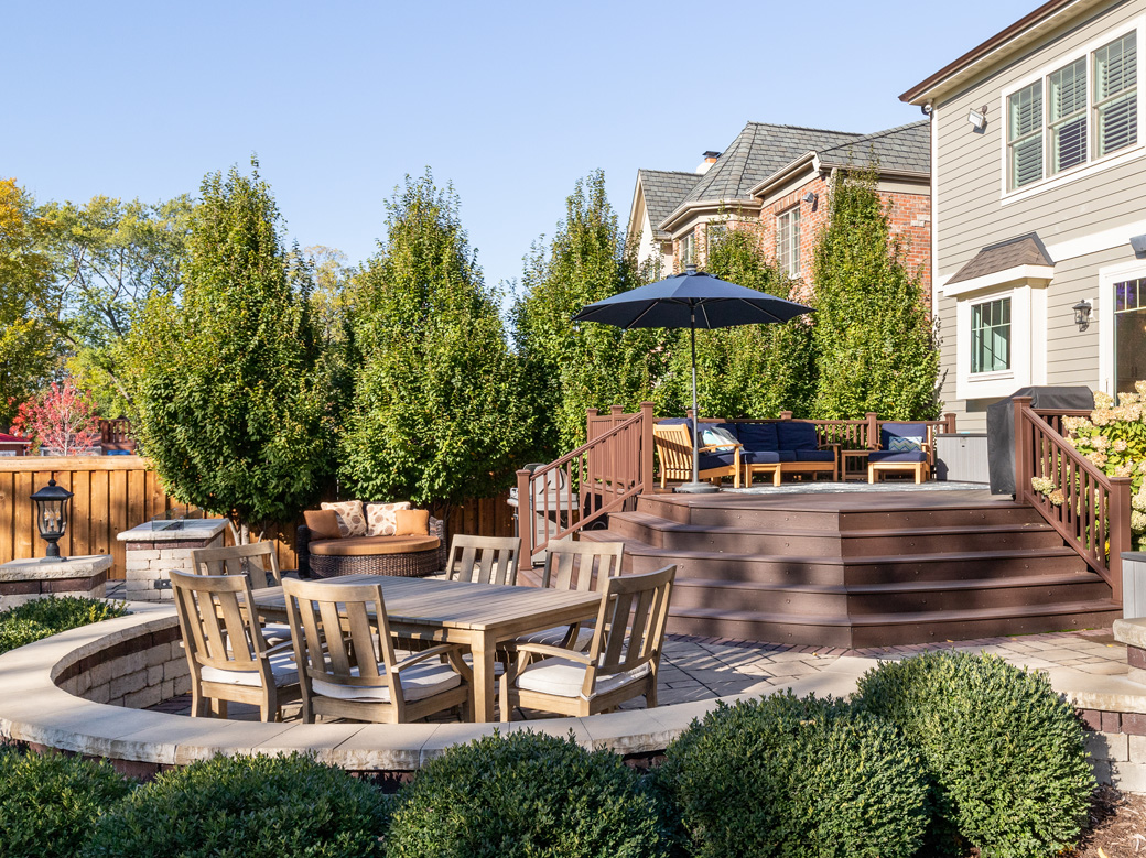 custom masonry patio installation